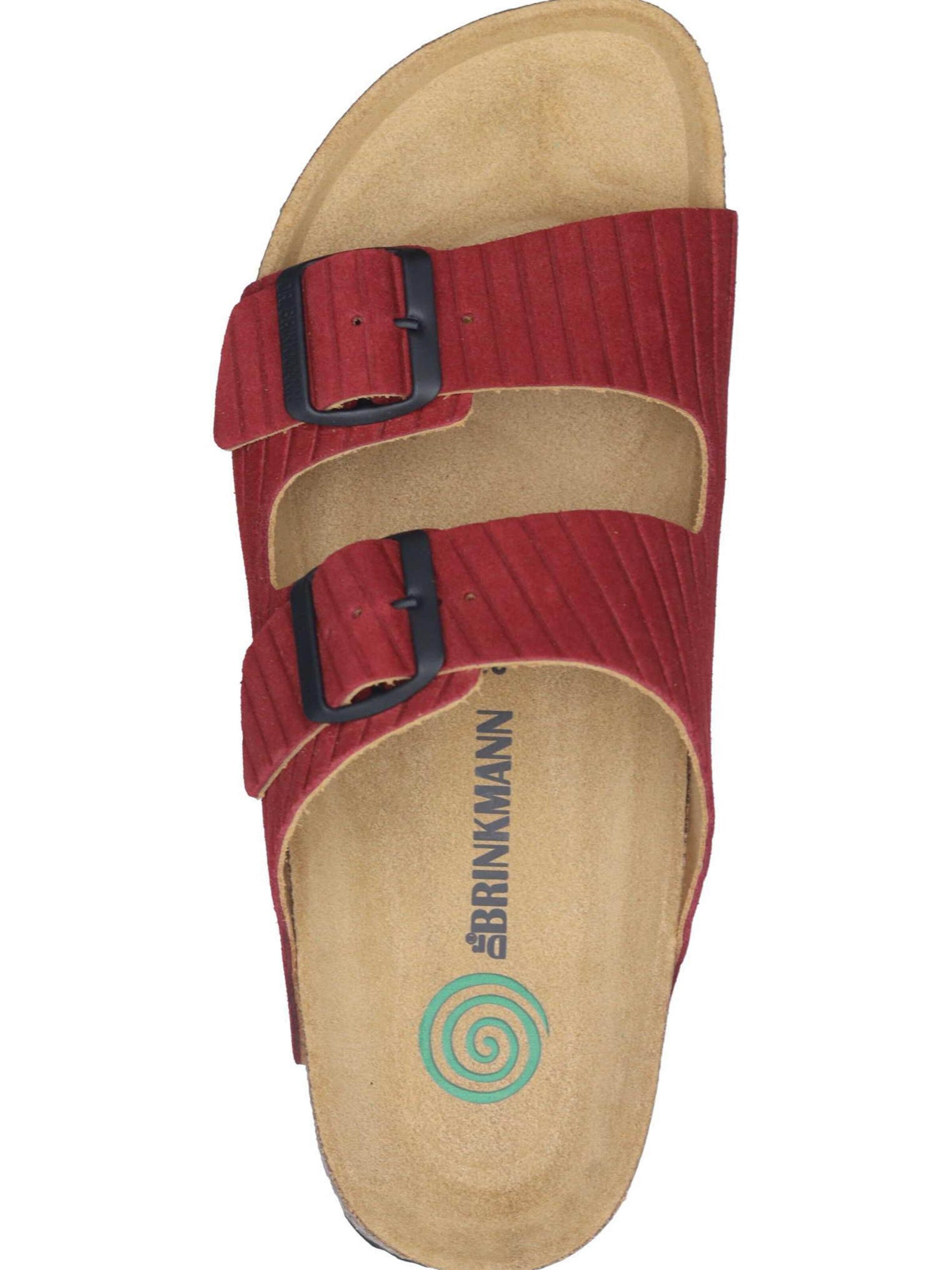 DR. BRINKMANN Pantolette 'BONILLO' in Rot