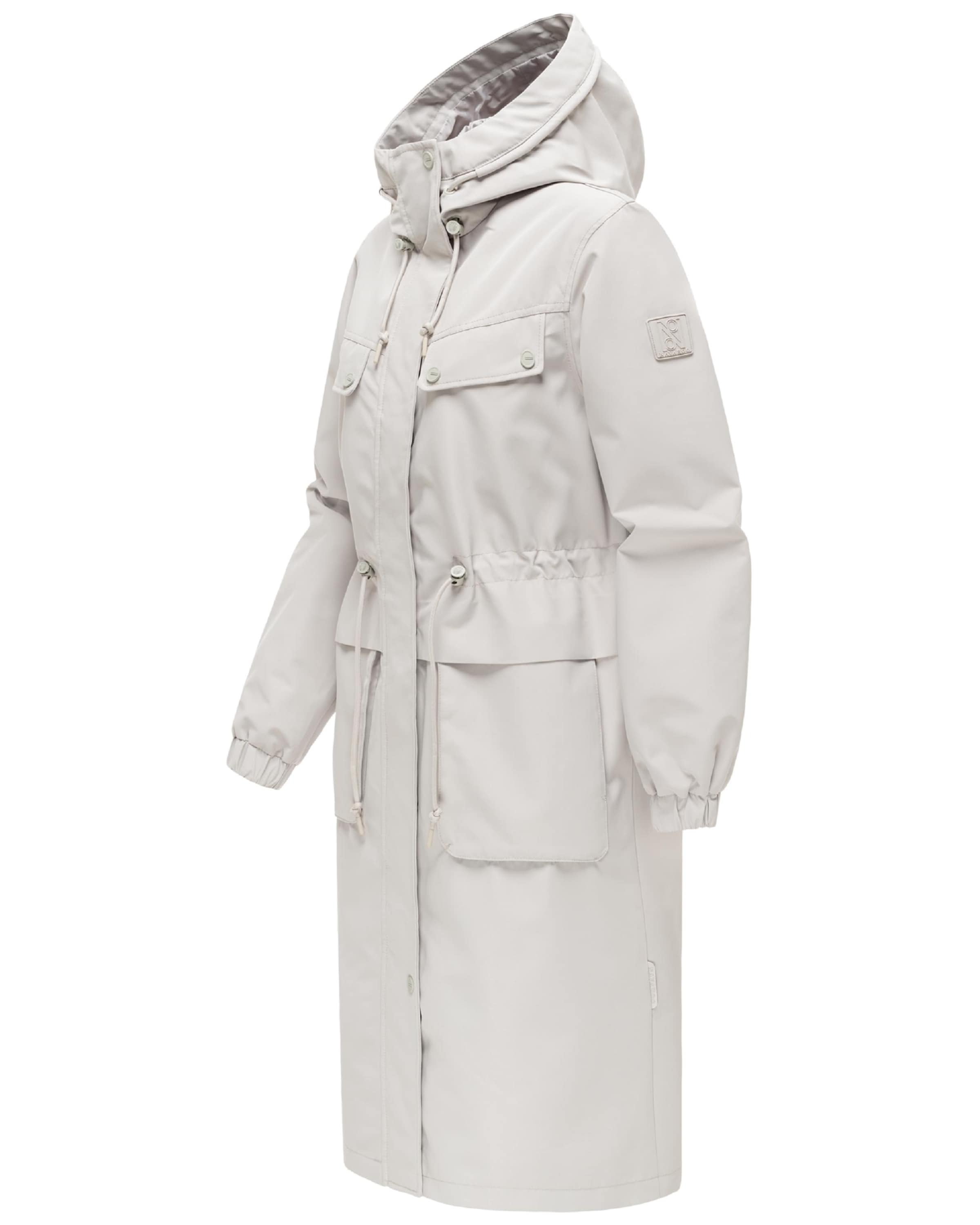 NAVAHOO Mantel 'Kirschwind 14' in Grau