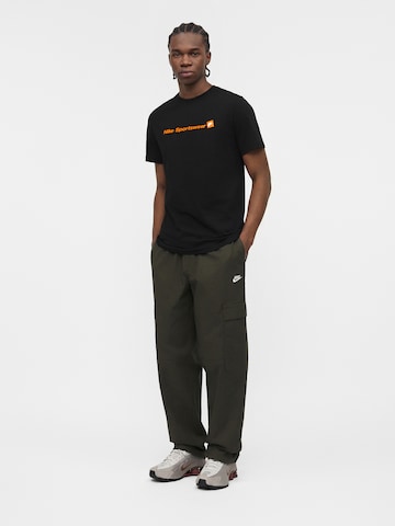 Nike Sportswear - Camisa 'STD' em preto