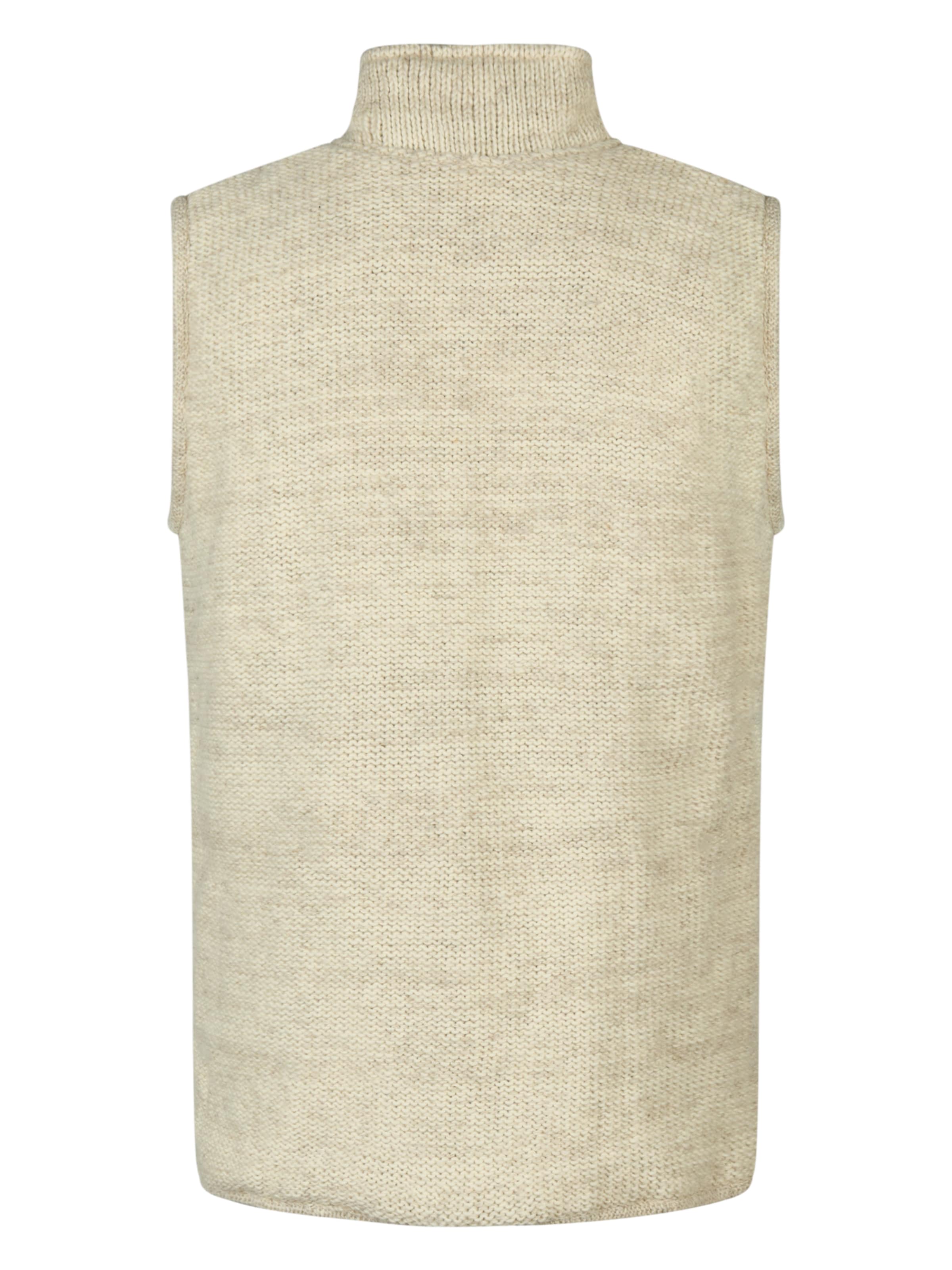 THC Natural Line Strickweste in Beige