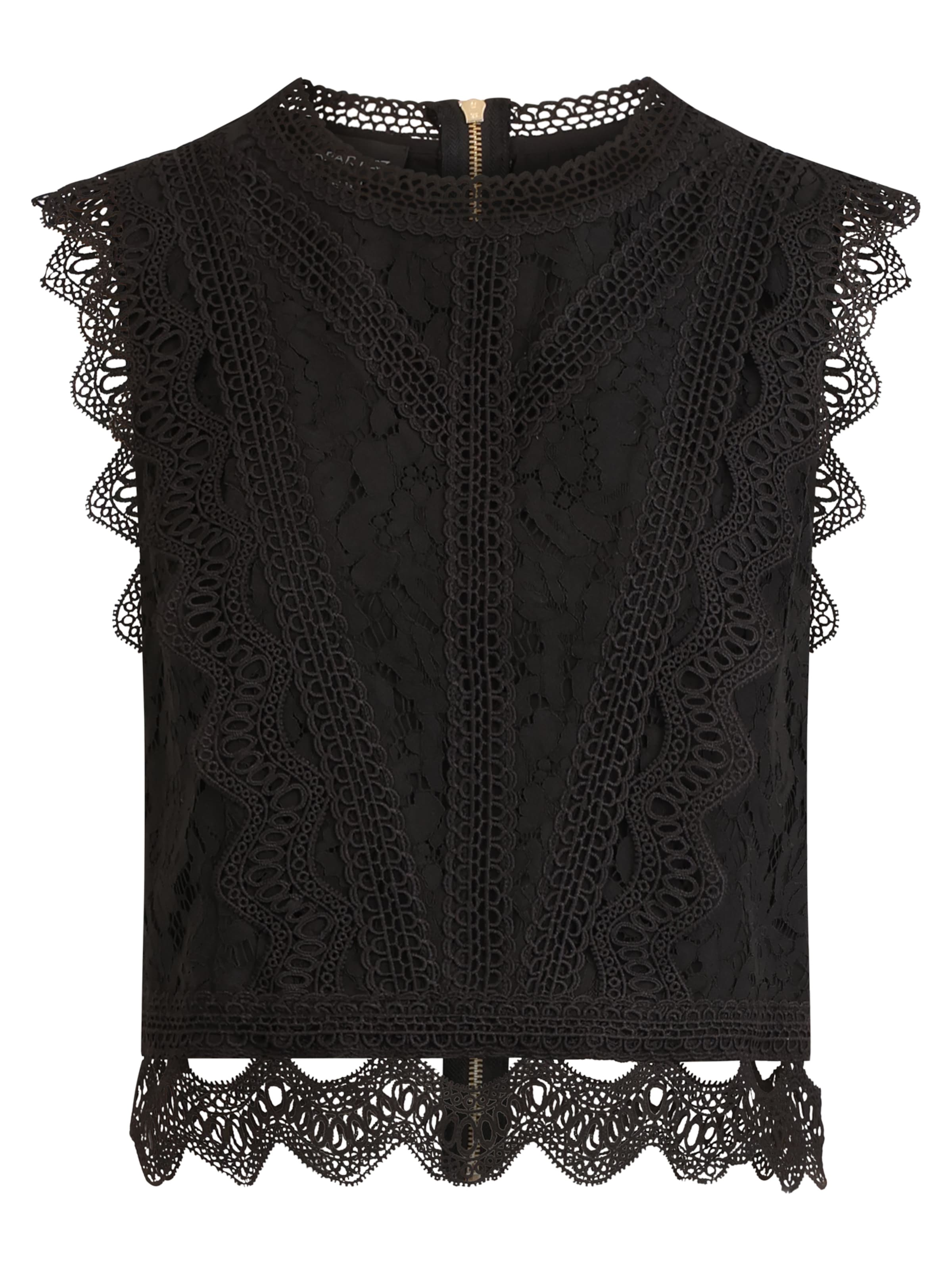 APART Top in Black: front