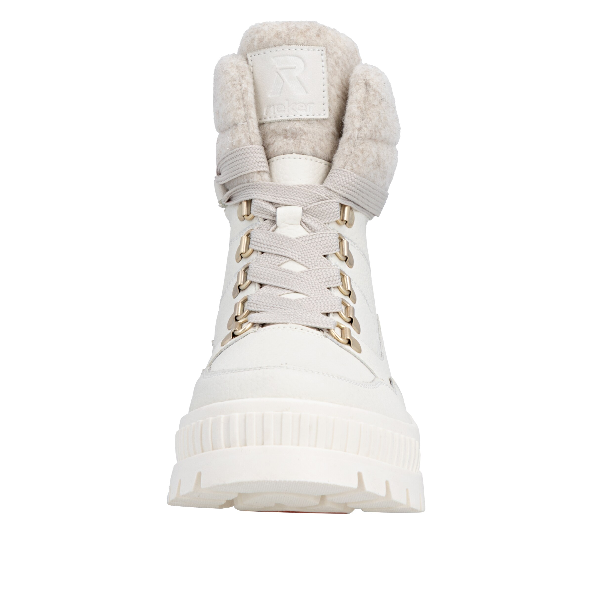 Rieker Schnürstiefel in Weiß