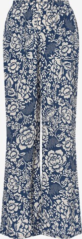 Ipuri Loose fit Pleat-Front Pants in Blue: front