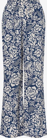 Ipuri Loose fit Pleat-Front Pants in Blue: front