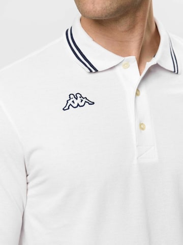 KAPPA - Ajuste regular Camisa ' KMLogo ' en blanco