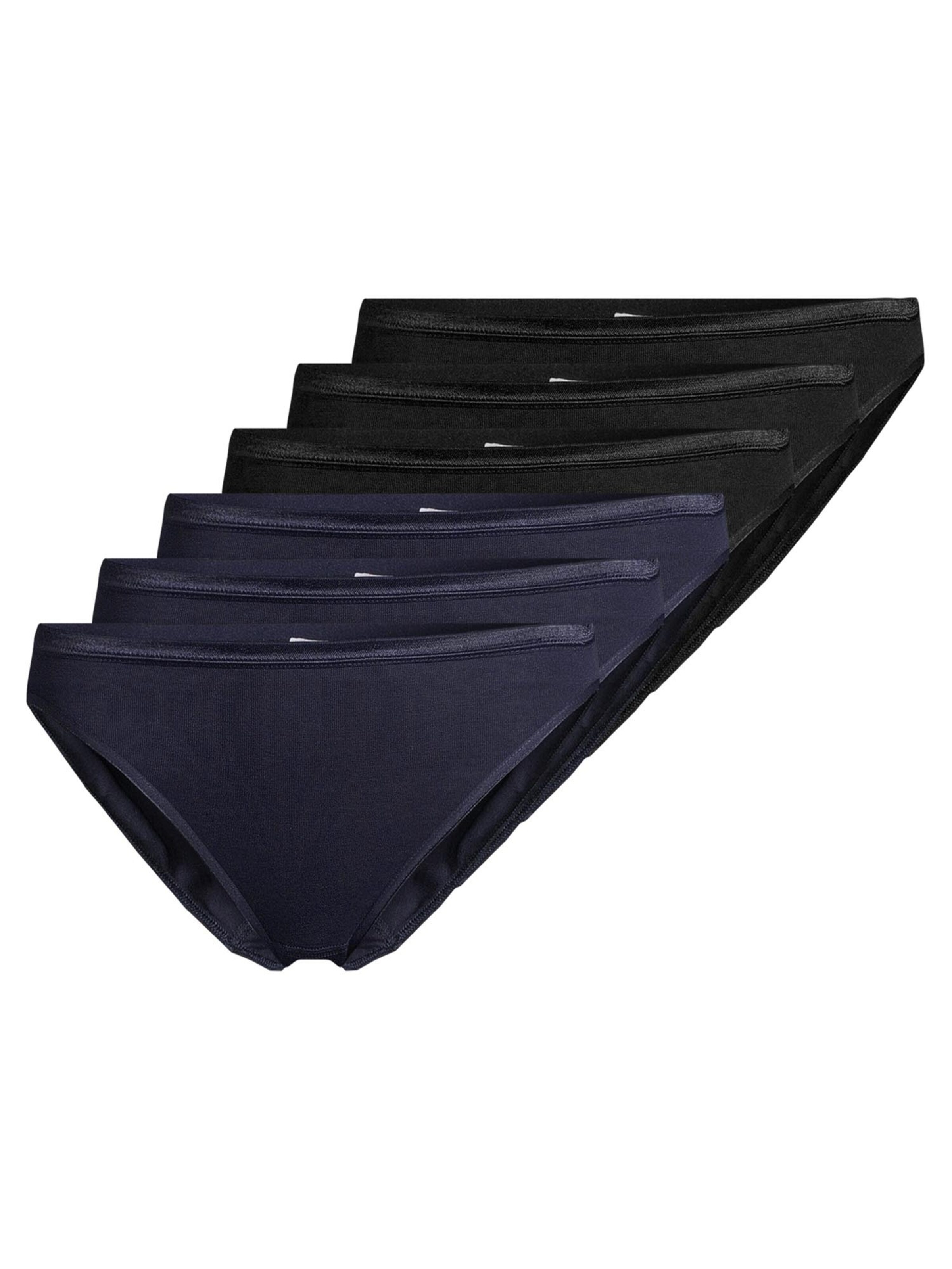 CON-TA Panty 'Modal' in Black: front