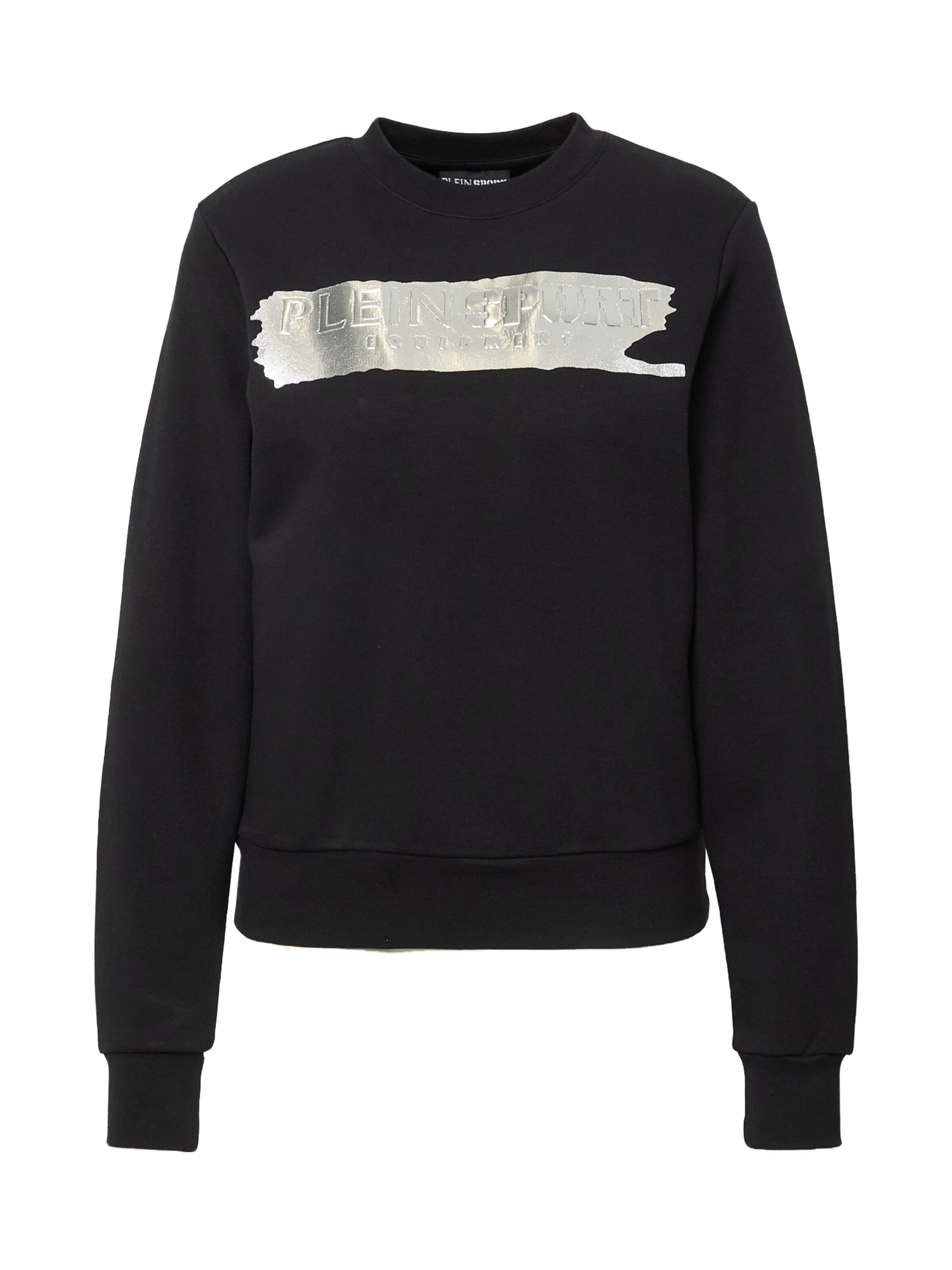 Felpa di Plein Sport in nero: frontale
