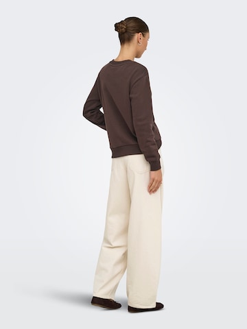 JDY Sweatshirt 'JDYPARIS' in Bruin
