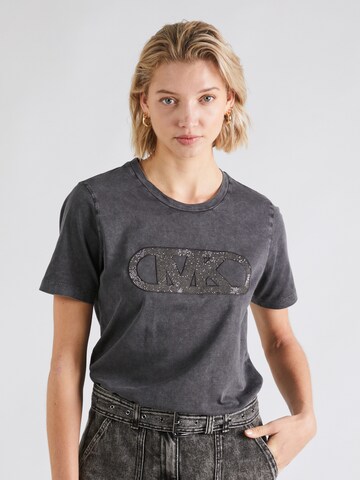 T-shirt MICHAEL Michael Kors en gris : devant