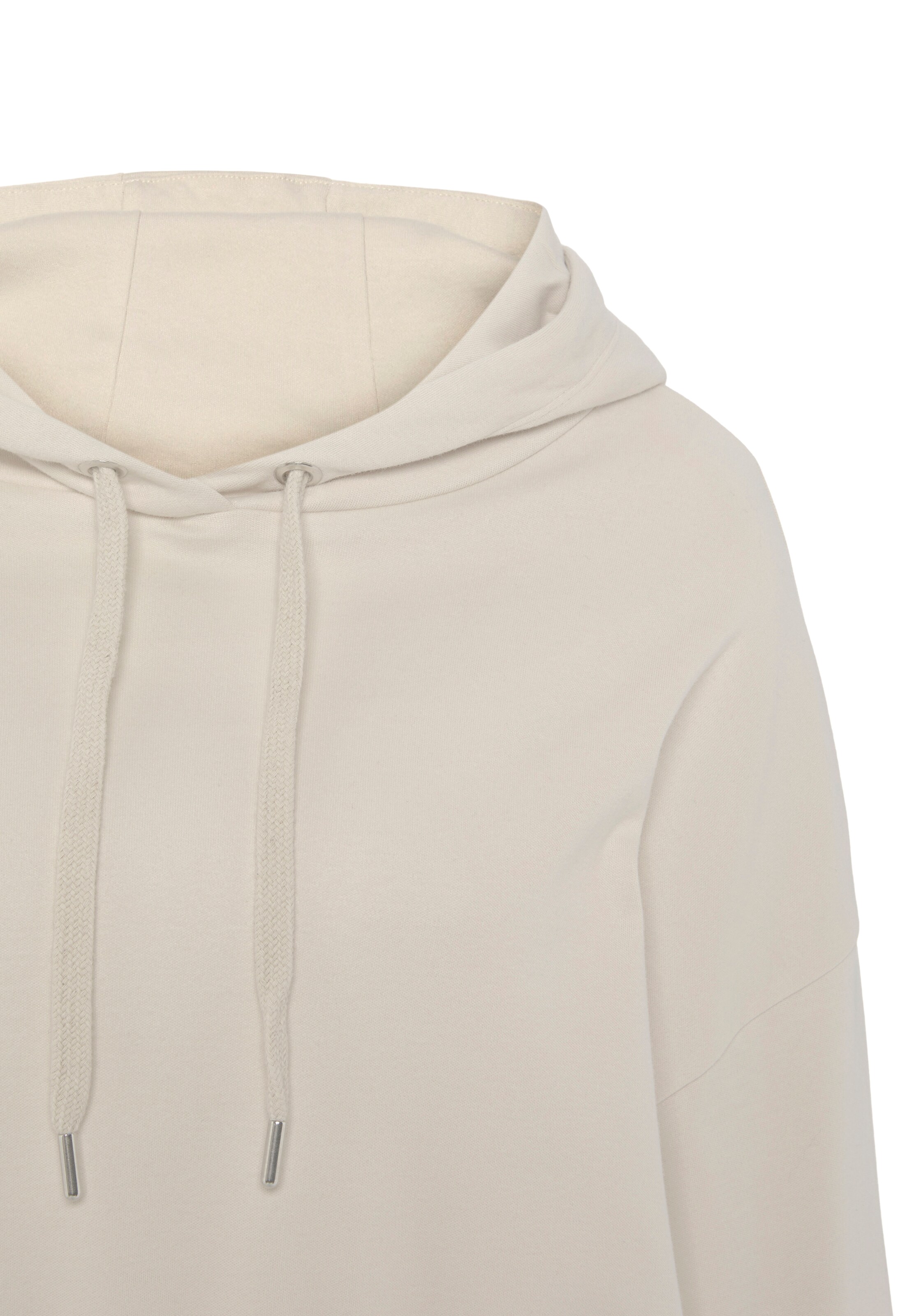 LASCANA Μπλούζα φούτερ σε μπεζ