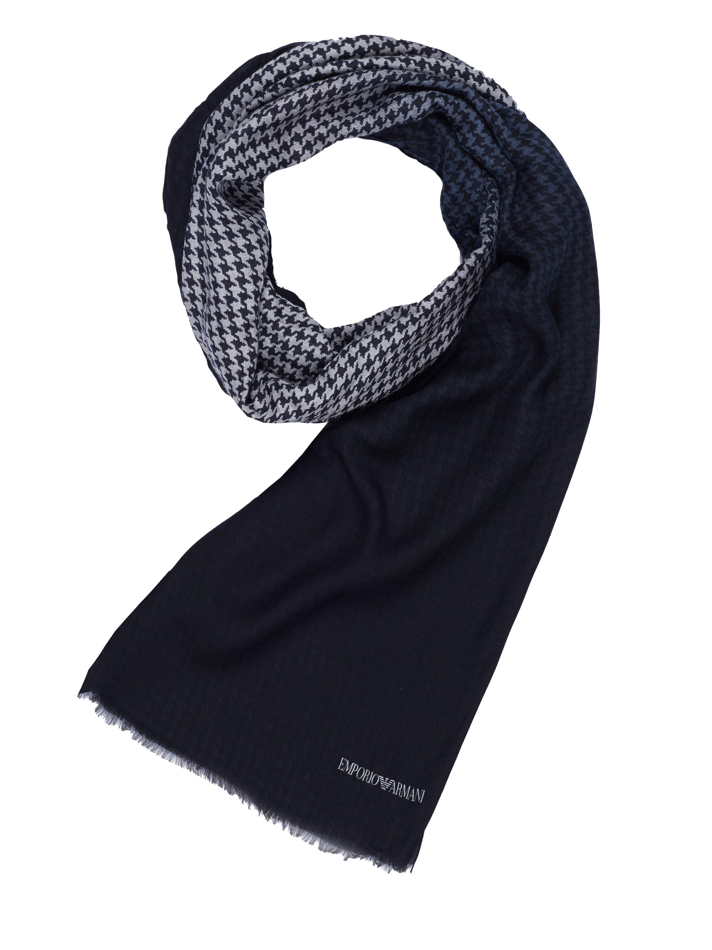 ARMANI Scarf in Black: front