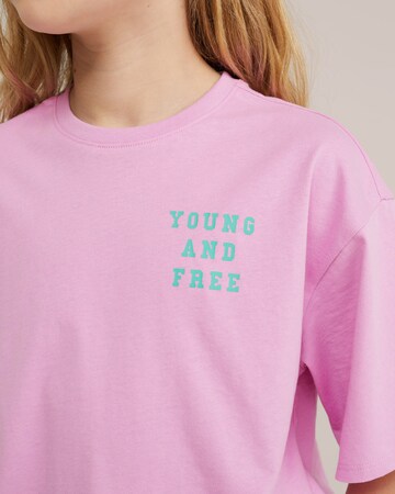 WE Fashion Tričko - Ružová