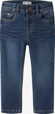 Slimfit Jeans 'NMMSILAS' di NAME IT in blu: frontale