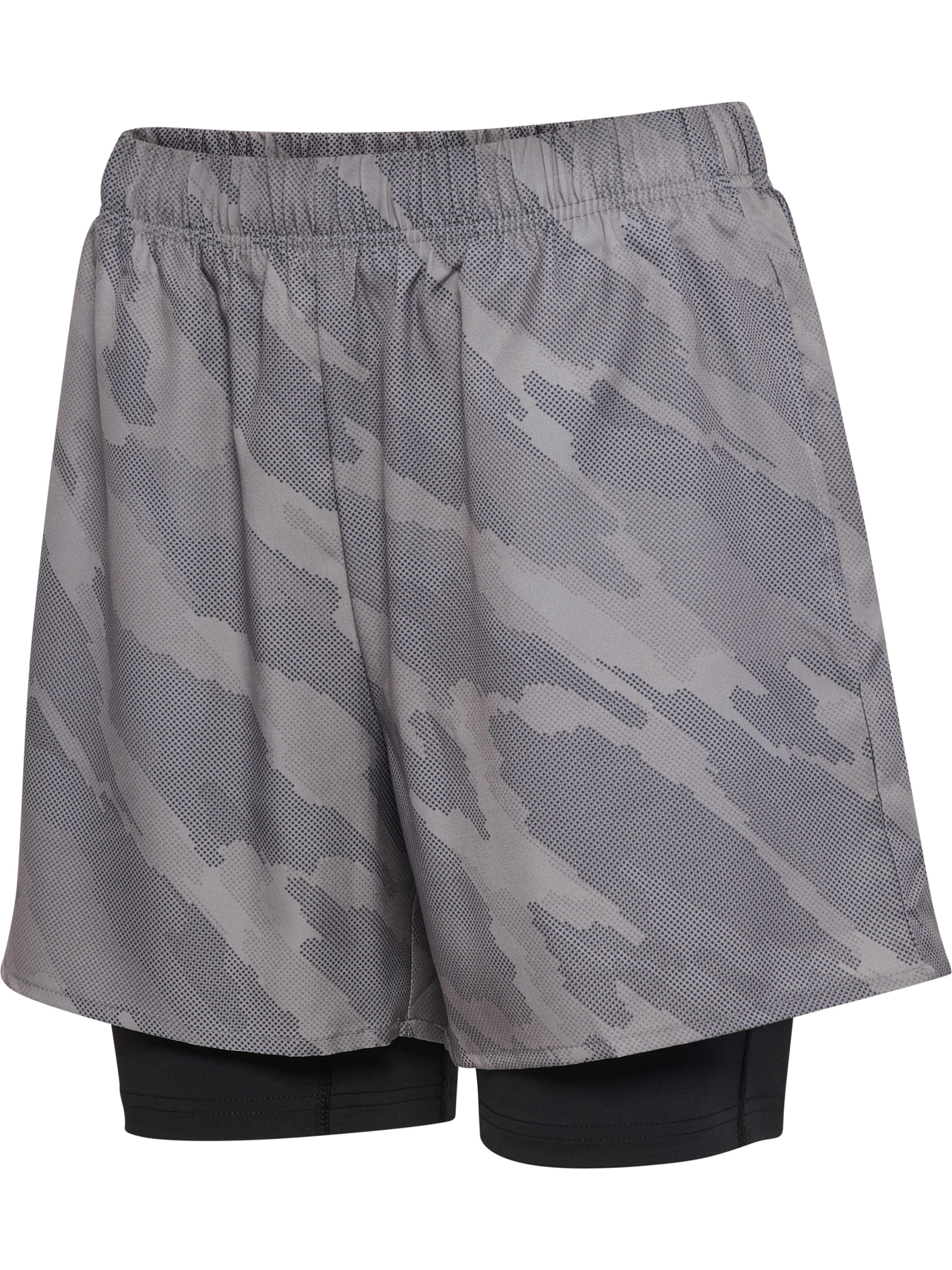 Regular Pantalon de sport Hummel en gris
