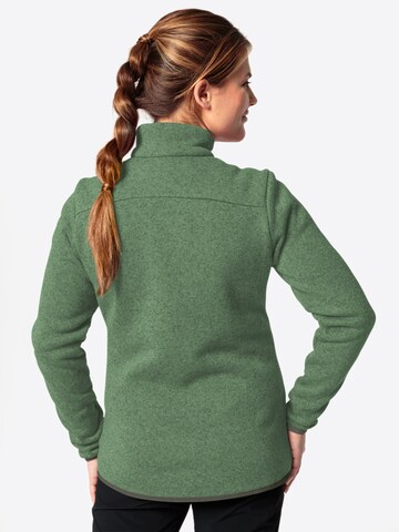 VAUDE Athletic fleece jacket 'Rienza' in Green