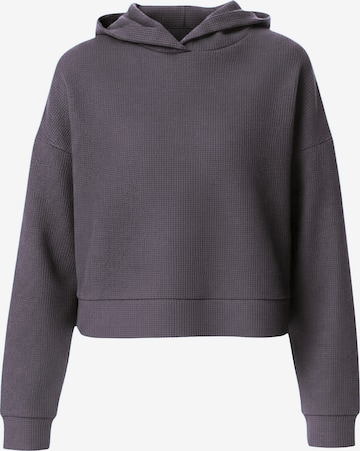 Organication Sweatshirt in Grau: Vorderseite