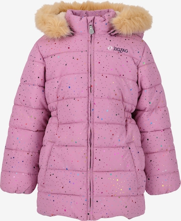 ZigZag Performance Jacket 'Astrid' in Pink: front