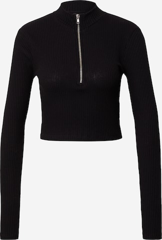 Gina Tricot - Camiseta 'Ketty' en negro: frente