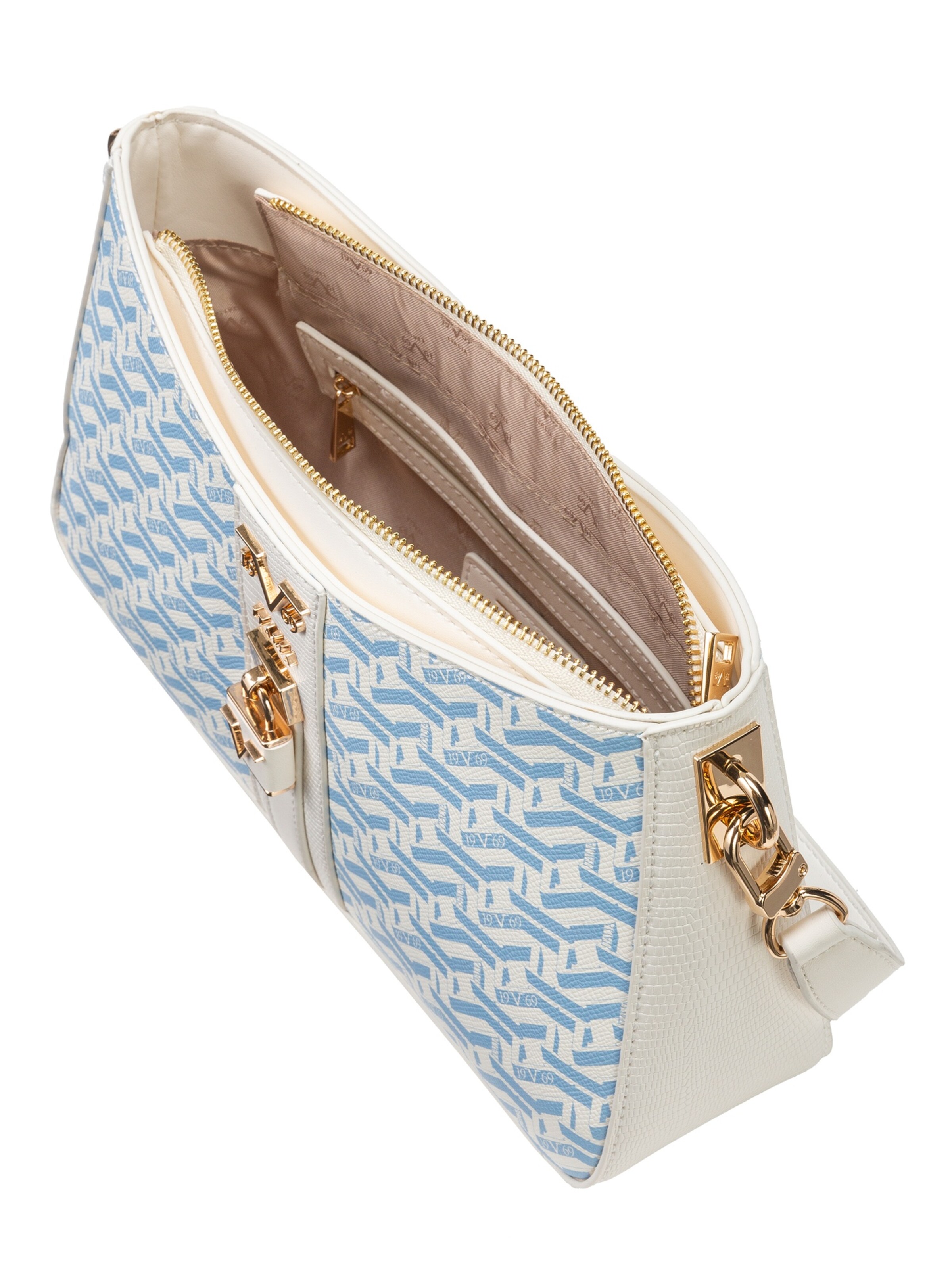 19V69 ITALIA Shoulder Bag 'Ariana' in Beige