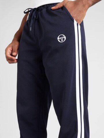 Sergio Tacchini Alt kitsenev Spordipüksid 'New Damarindo', värv sinine