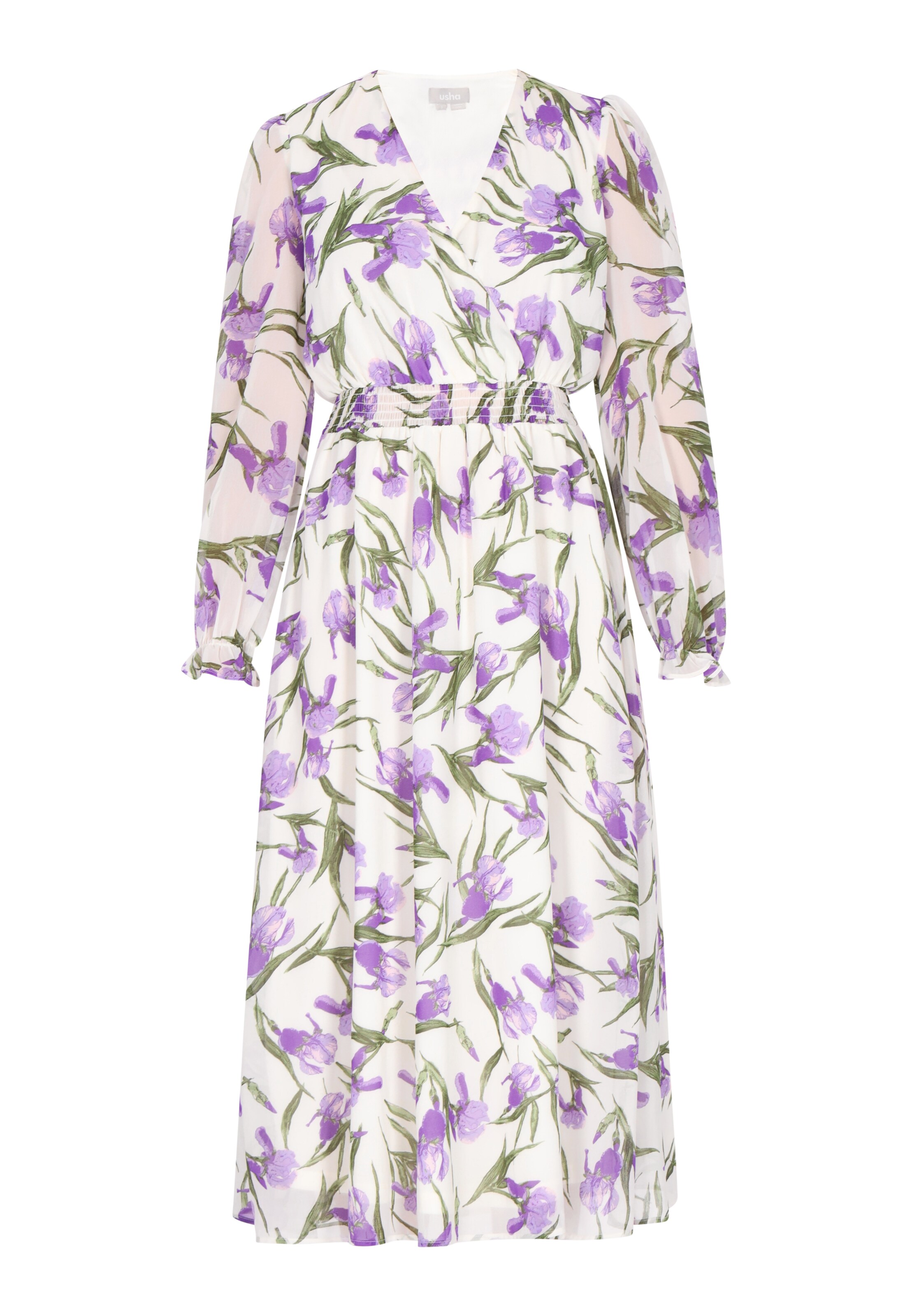 Usha Kleid in Lila: Vorderseite