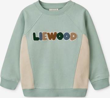 Liewood - Sudadera en azul: frente