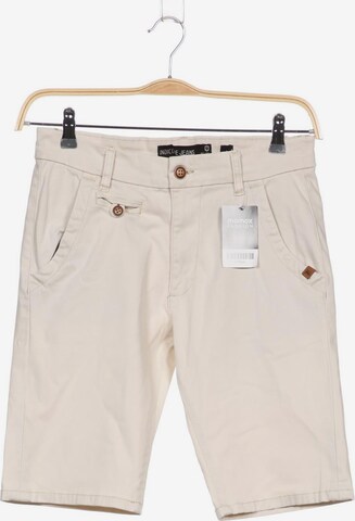 INDICODE JEANS Shorts in 31-32 in White: front
