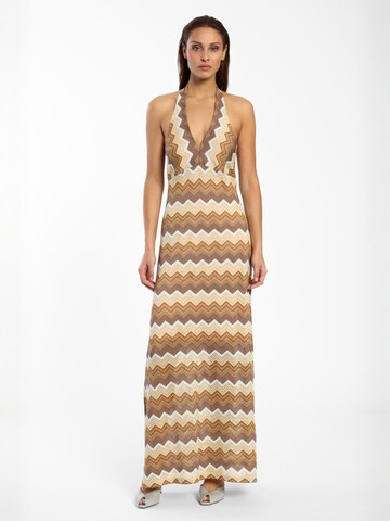 Ana Alcazar Jurk 'Disae' in Bruin