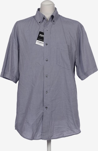 EDDIE BAUER Button Up Shirt in M in Blue: front