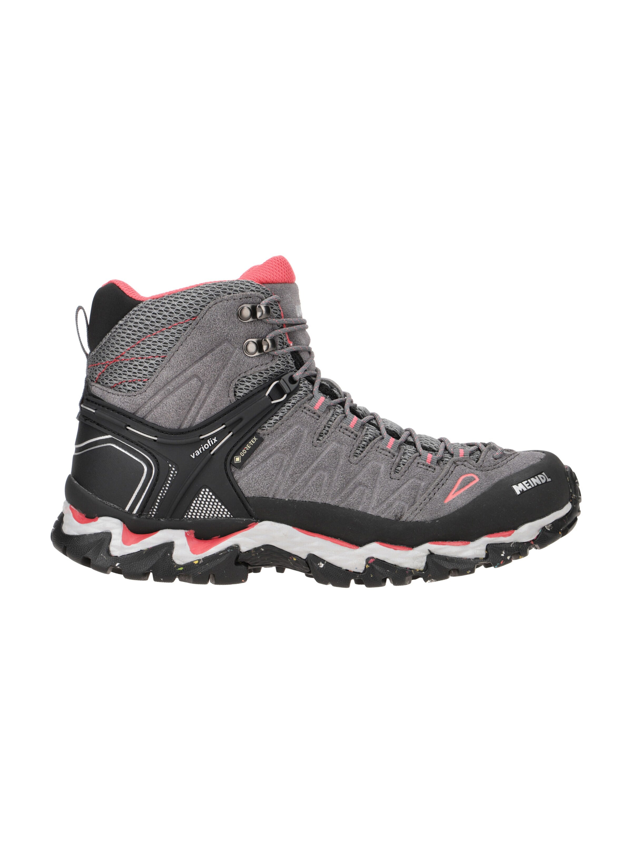 MEINDL Boots 'Meindl Lite Hike Lady GTX Stiefel grau rosa GORE-TEX 4691' in Grey
