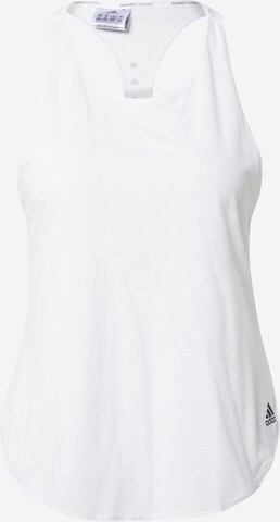 ADIDAS SPORTSWEAR Sports Top 'Go To 2.0' in White: front