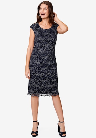 Select By Hermann Lange Cocktail Dress in Blue: front
