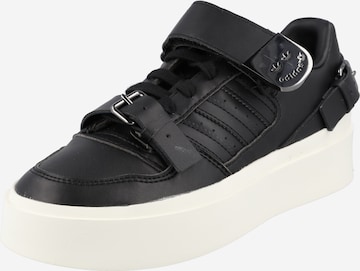 ADIDAS ORIGINALS - Sapatilhas baixas 'Forum Bonega' em preto: frente