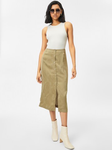 Calvin Klein Jeans Skirt in Beige