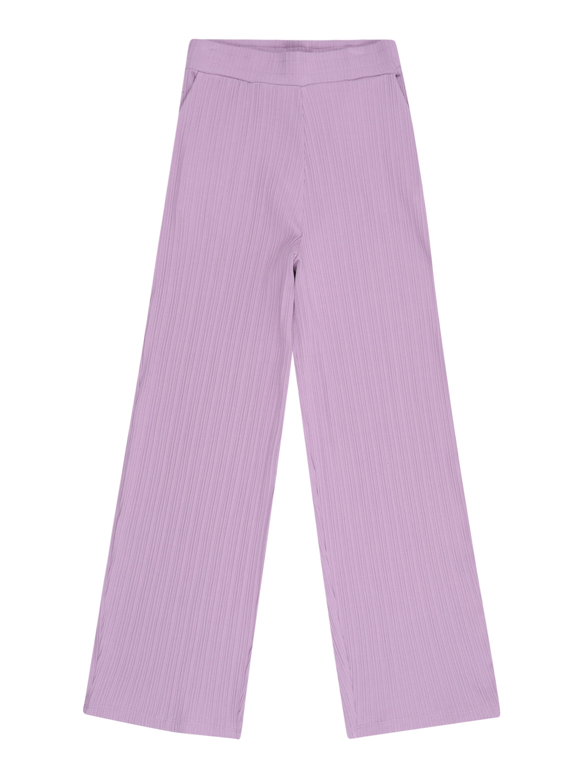 s.Oliver Široke hlačnice Hlače | vijolična barva: sprednja stran