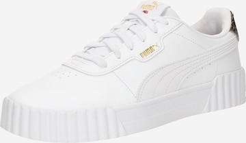 PUMA Matalavartiset tennarit 'Carina 3.0' värissä valkoinen: etupuoli