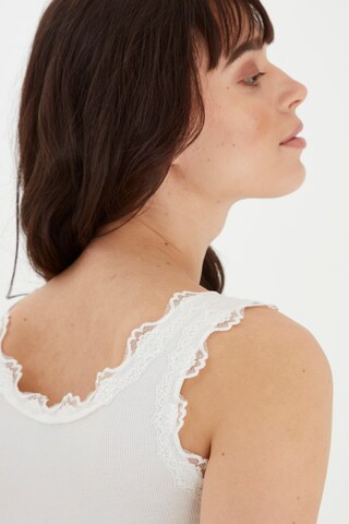 Fransa Top 'FRHIZAMOND' in White
