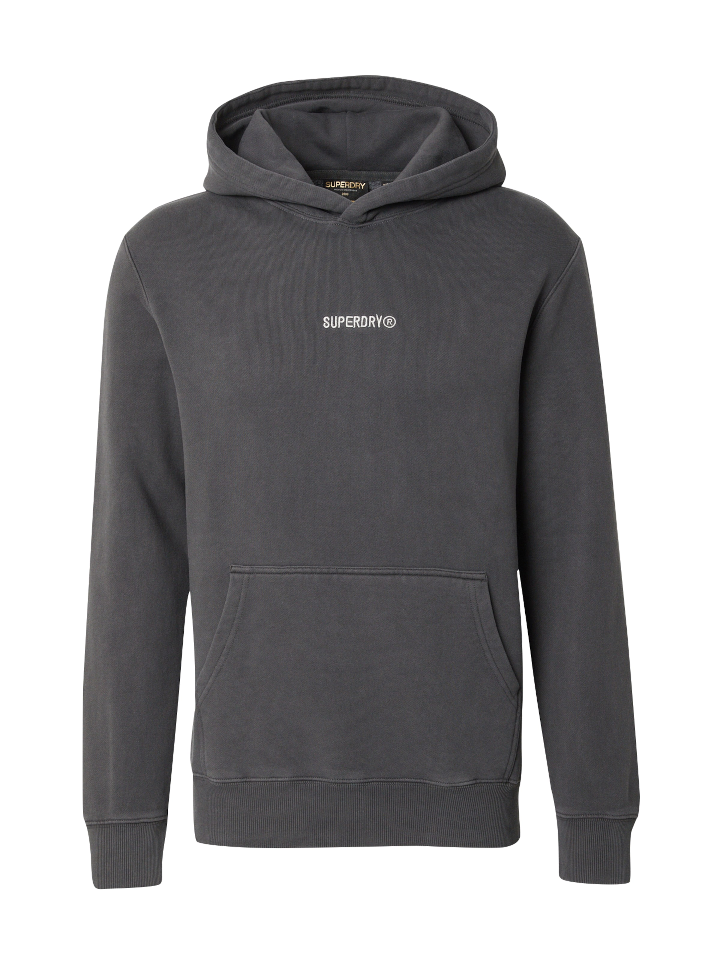 Superdry Sweatshirt in Grey: front