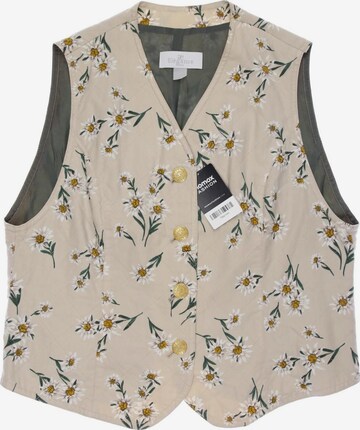 Elegance Paris Vest in L in Beige: front