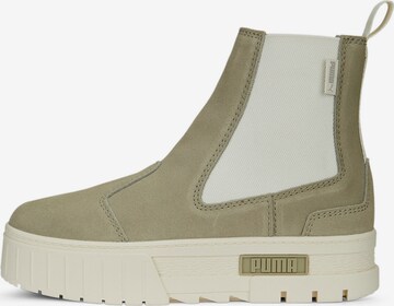 PUMA Chelsea Boots 'Mayze' in Green: front