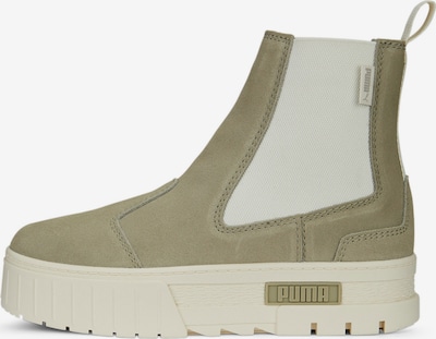 PUMA Chelsea Boots 'Mayze' en olive / menthe, Vue avec produit