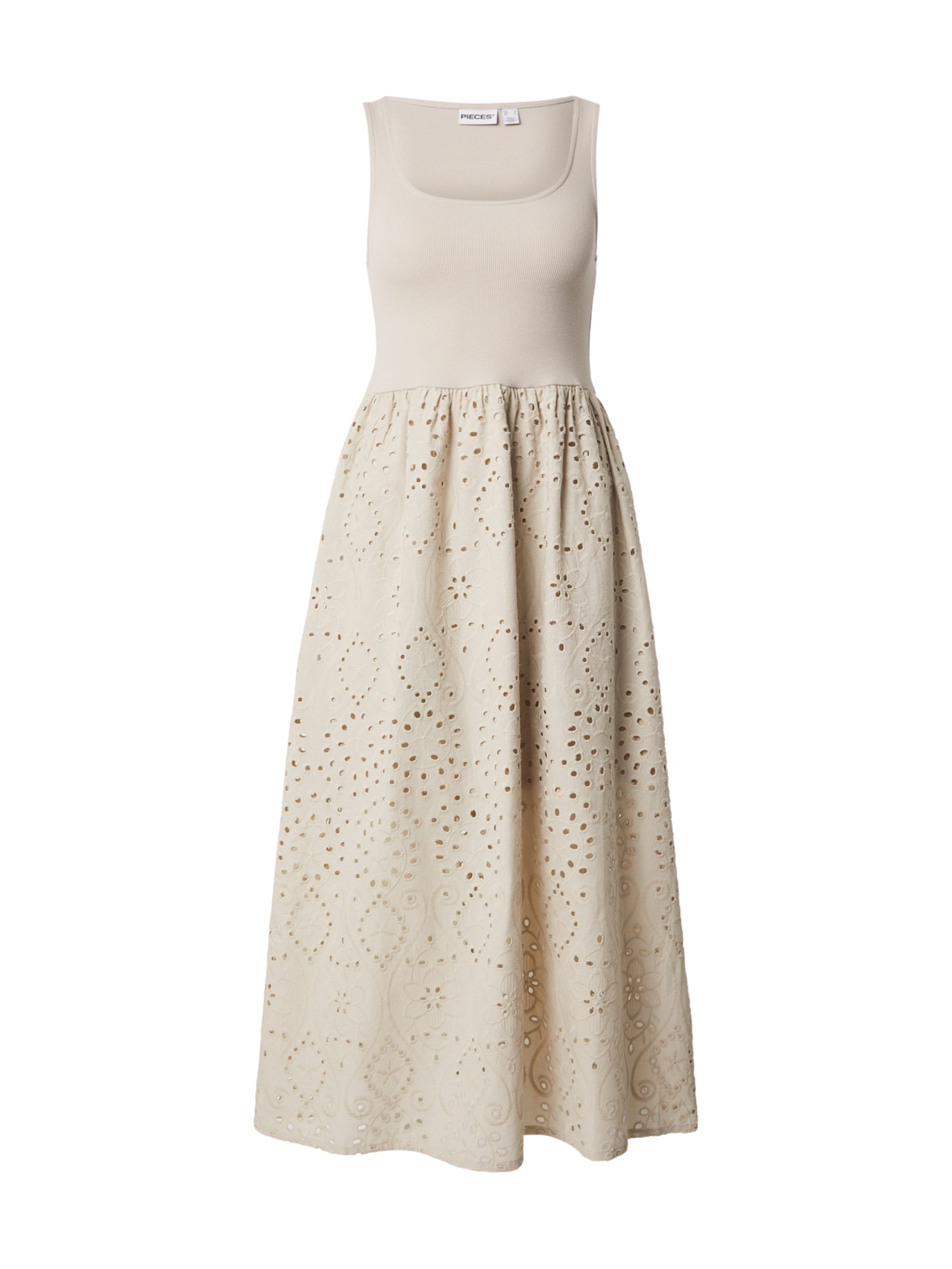PIECES Mekko 'PCDULLA' värissä beige: etupuoli