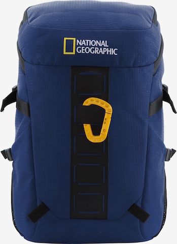 National Geographic Backpack 'EXPLORER III' in Blue: front