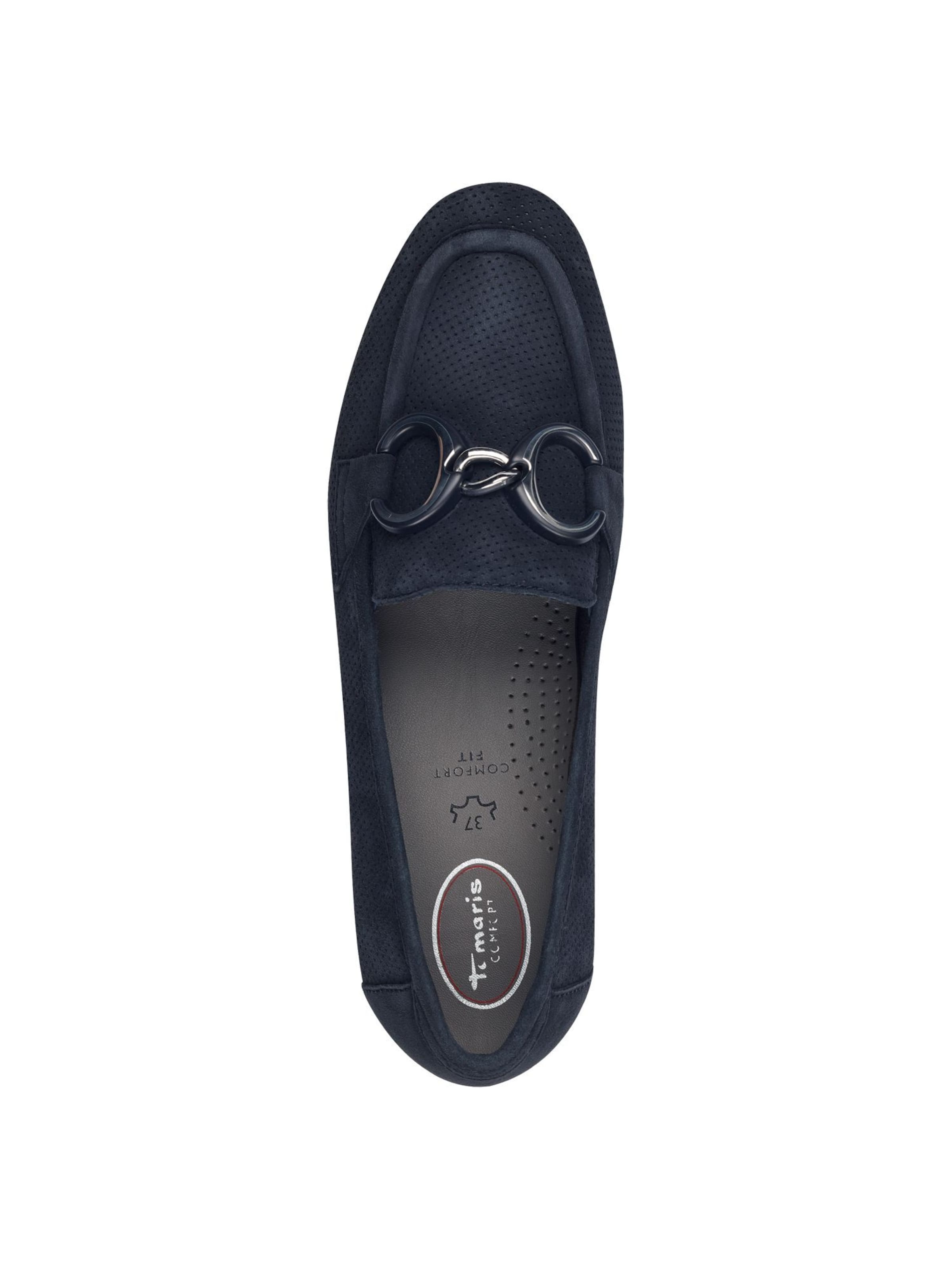 Tamaris Instappers in Blauw