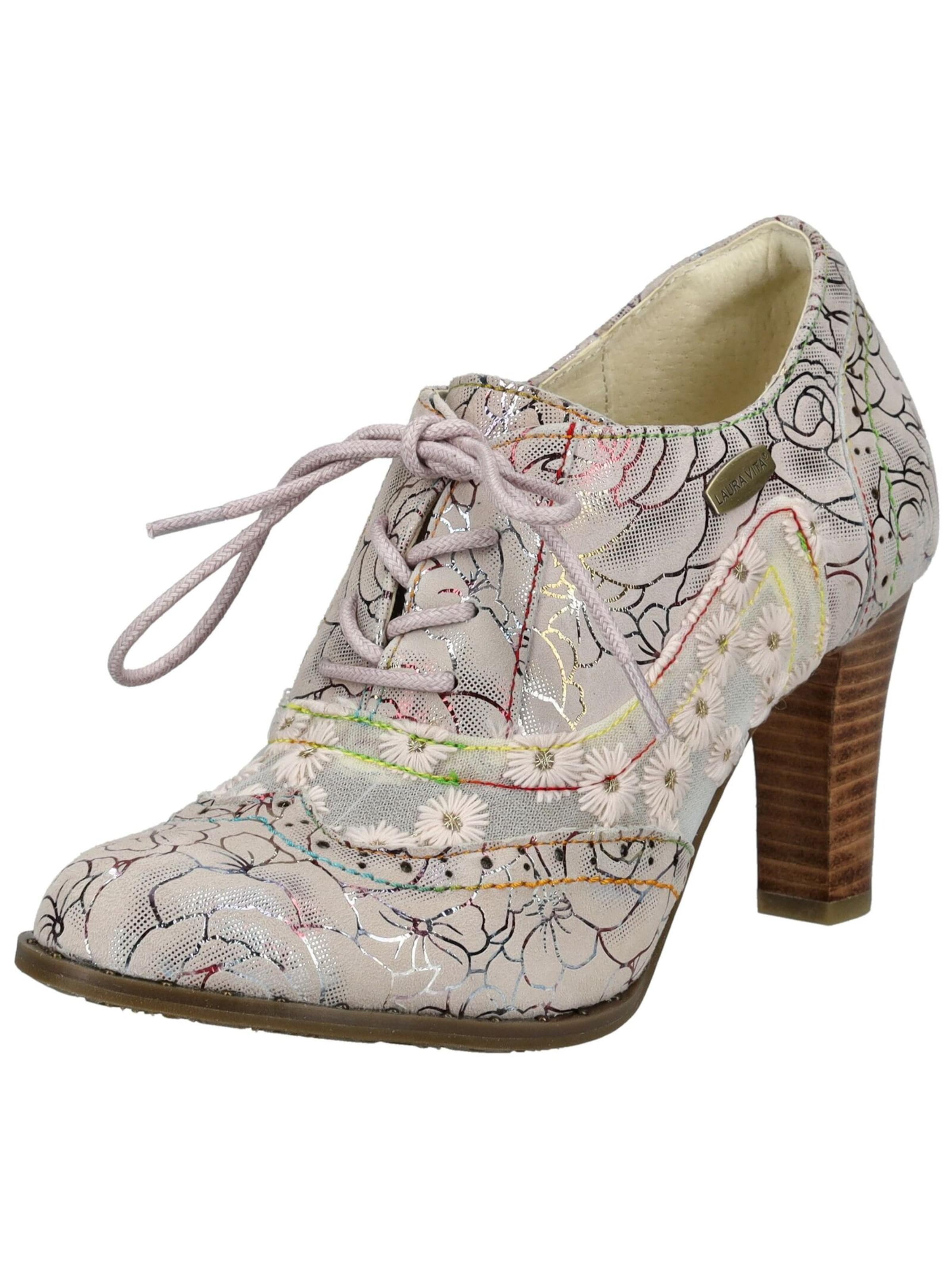 Escarpins Laura Vita en rose : devant