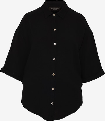 SASSYCLASSY Blus i svart: framsida