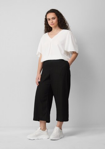 QS Loosefit Broek in Zwart