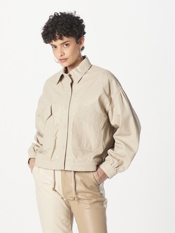 Veste mi-saison 'Jarel' Ibana en beige : devant