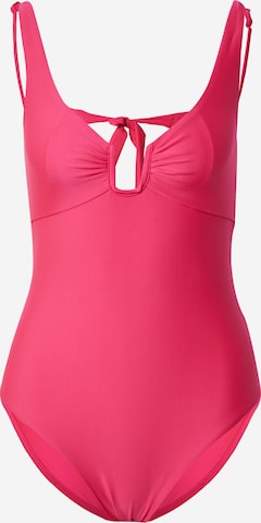 Hunkemöller Badeanzug 'Naples' in Pink: predná strana