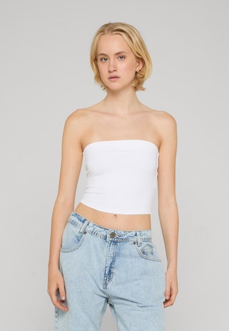 Urban Classics Top in Schwarz: Vorderseite